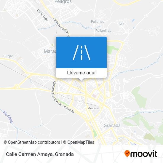 Mapa Calle Carmen Amaya