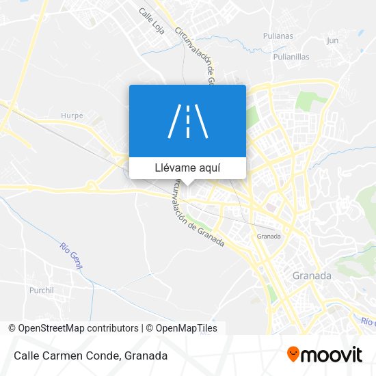 Mapa Calle Carmen Conde