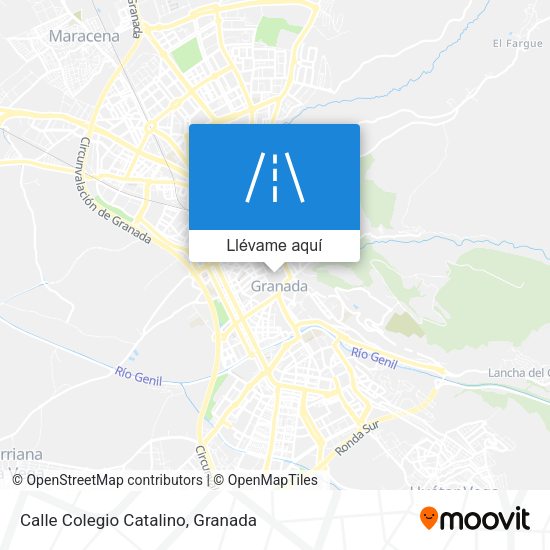 Mapa Calle Colegio Catalino
