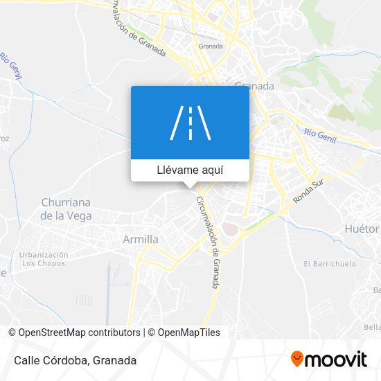 Mapa Calle Córdoba