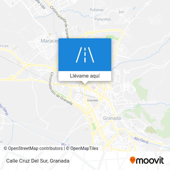 Mapa Calle Cruz Del Sur
