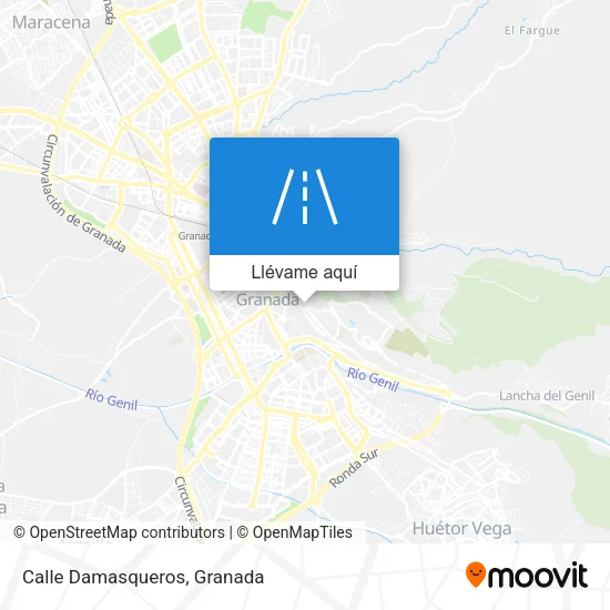 Mapa Calle Damasqueros