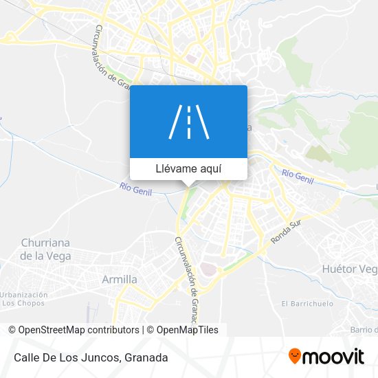 Mapa Calle De Los Juncos