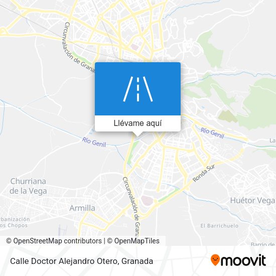 Mapa Calle Doctor Alejandro Otero