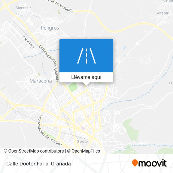 Mapa Calle Doctor Faria