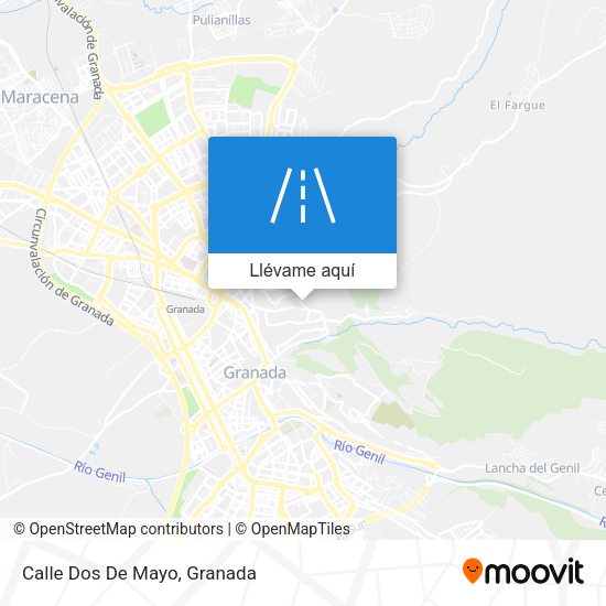 Mapa Calle Dos De Mayo