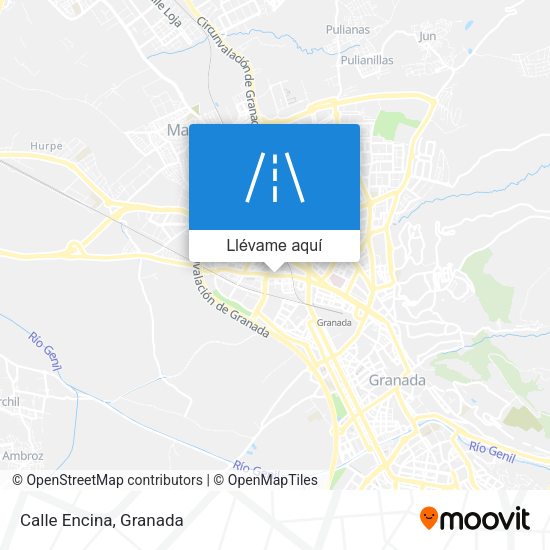 Mapa Calle Encina