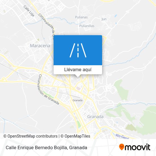 Mapa Calle Enrique Bernedo Bojilla