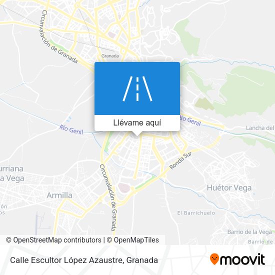 Mapa Calle Escultor López Azaustre