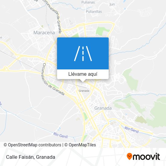 Mapa Calle Faisán