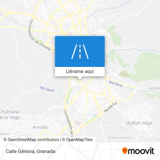 Mapa Calle Génova