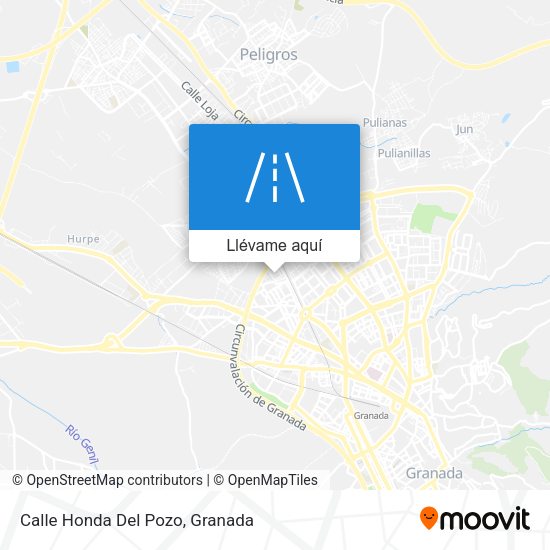Mapa Calle Honda Del Pozo