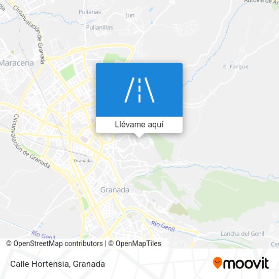 Mapa Calle Hortensia