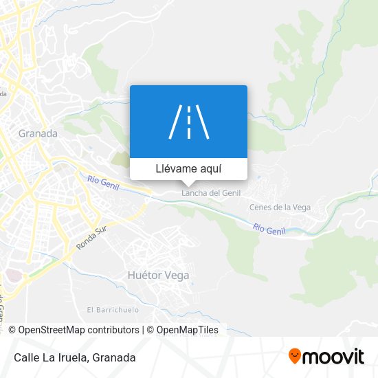 Mapa Calle La Iruela