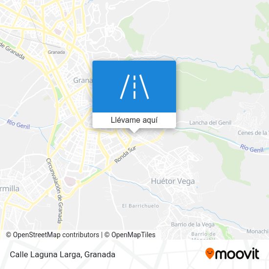 Mapa Calle Laguna Larga