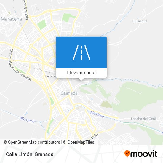 Mapa Calle Limón