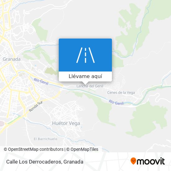 Mapa Calle Los Derrocaderos