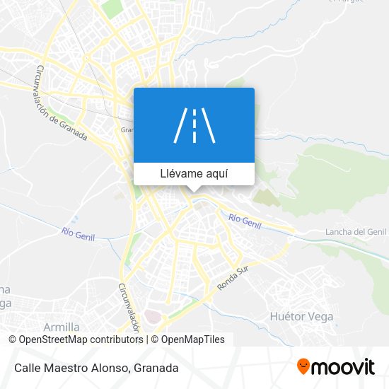Mapa Calle Maestro Alonso