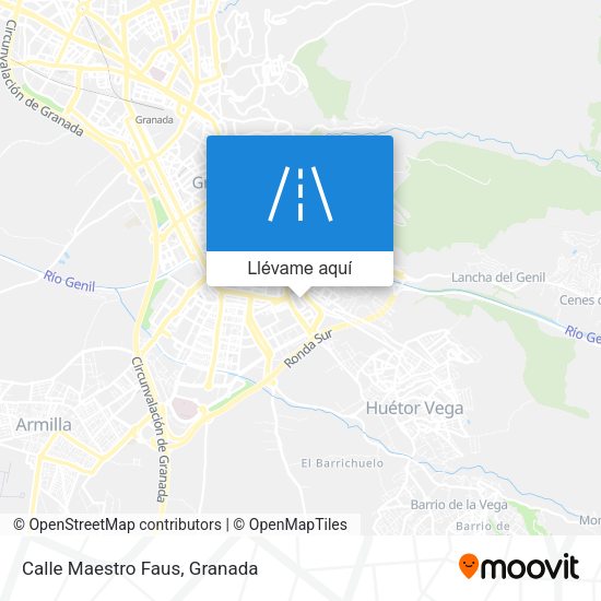 Mapa Calle Maestro Faus