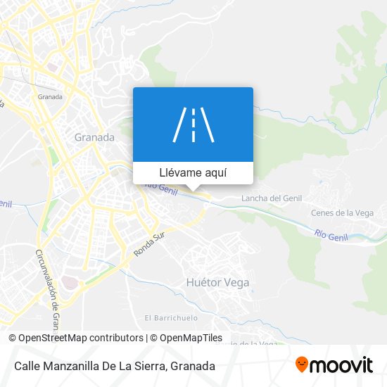 Mapa Calle Manzanilla De La Sierra