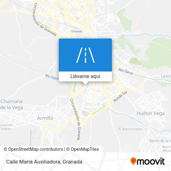 Mapa Calle María Auxiliadora