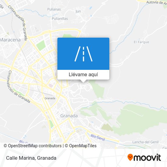 Mapa Calle Marina