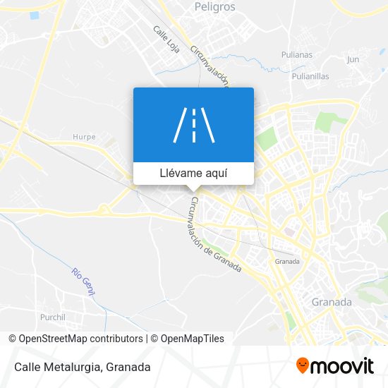 Mapa Calle Metalurgia
