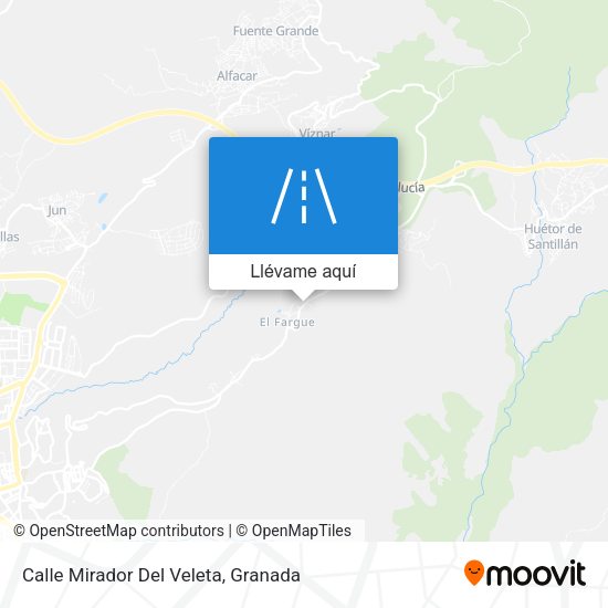 Mapa Calle Mirador Del Veleta