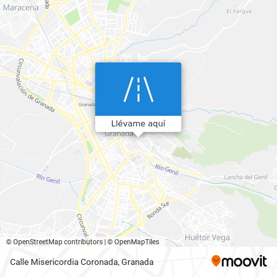 Mapa Calle Misericordia Coronada