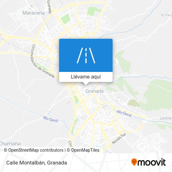 Mapa Calle Montalbán