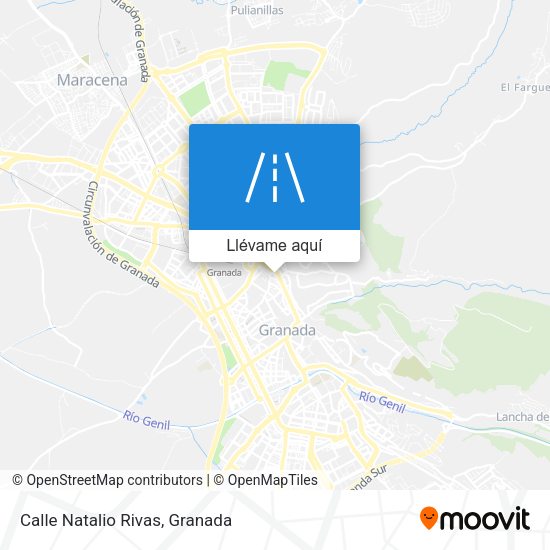 Mapa Calle Natalio Rivas