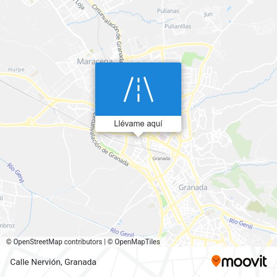 Mapa Calle Nervión