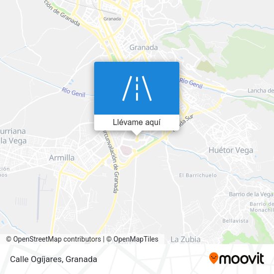 Mapa Calle Ogíjares