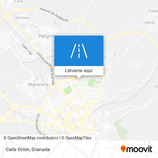 Mapa Calle Orión