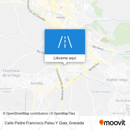 Mapa Calle Padre Francisco Palau Y Quer
