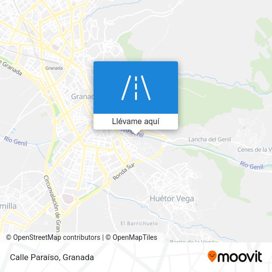 Mapa Calle Paraíso