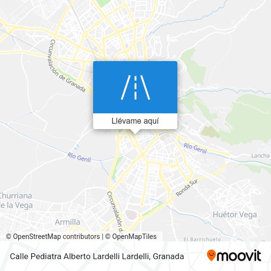 Mapa Calle Pediatra Alberto Lardelli Lardelli