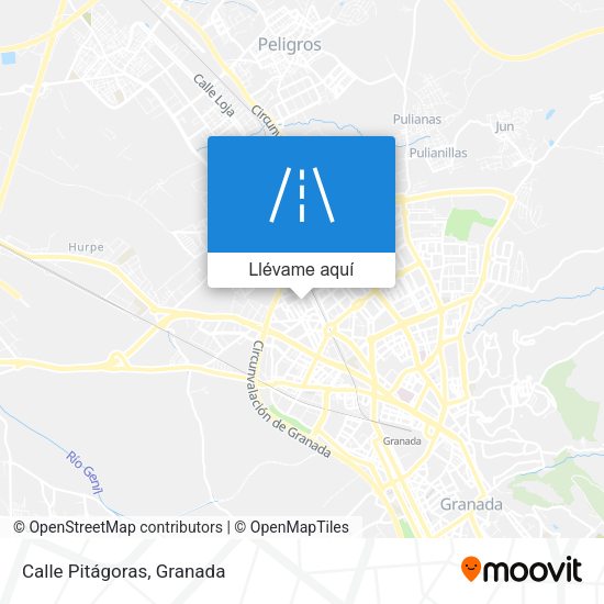 Mapa Calle Pitágoras