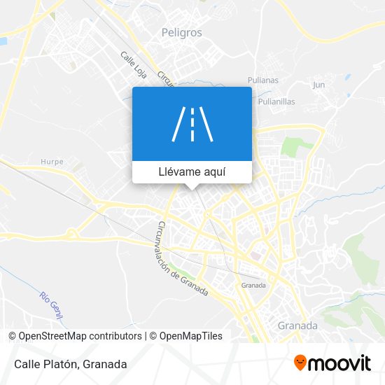 Mapa Calle Platón