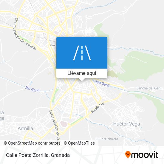 Mapa Calle Poeta Zorrilla