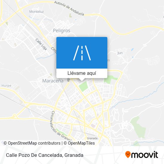 Mapa Calle Pozo De Cancelada