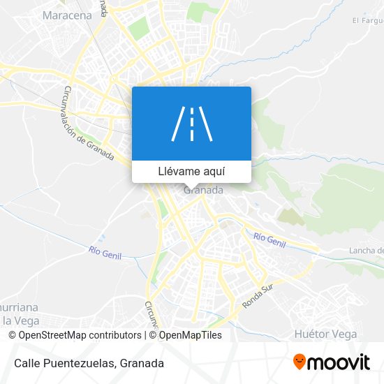 Mapa Calle Puentezuelas