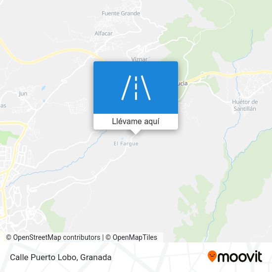 Mapa Calle Puerto Lobo