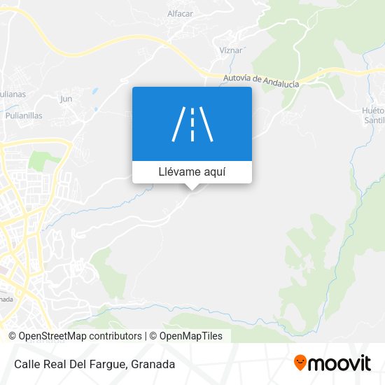 Mapa Calle Real Del Fargue