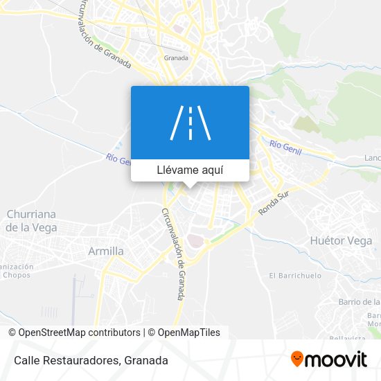 Mapa Calle Restauradores