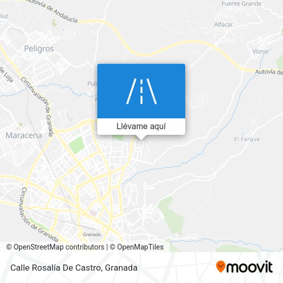 Mapa Calle Rosalía De Castro