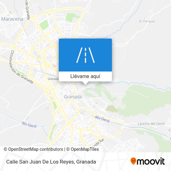 Mapa Calle San Juan De Los Reyes