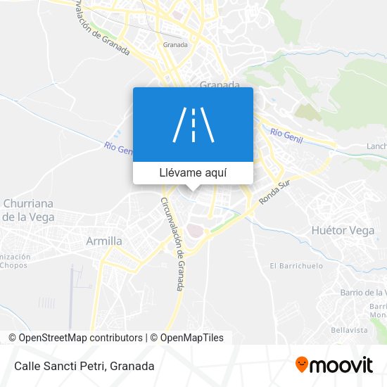 Mapa Calle Sancti Petri