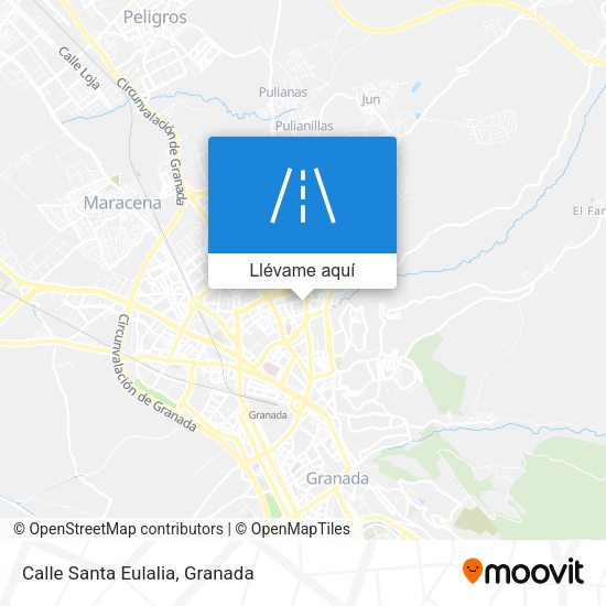 Mapa Calle Santa Eulalia