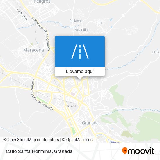 Mapa Calle Santa Herminia